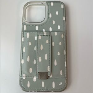 Sage iPhone 13 Pro Max walli case